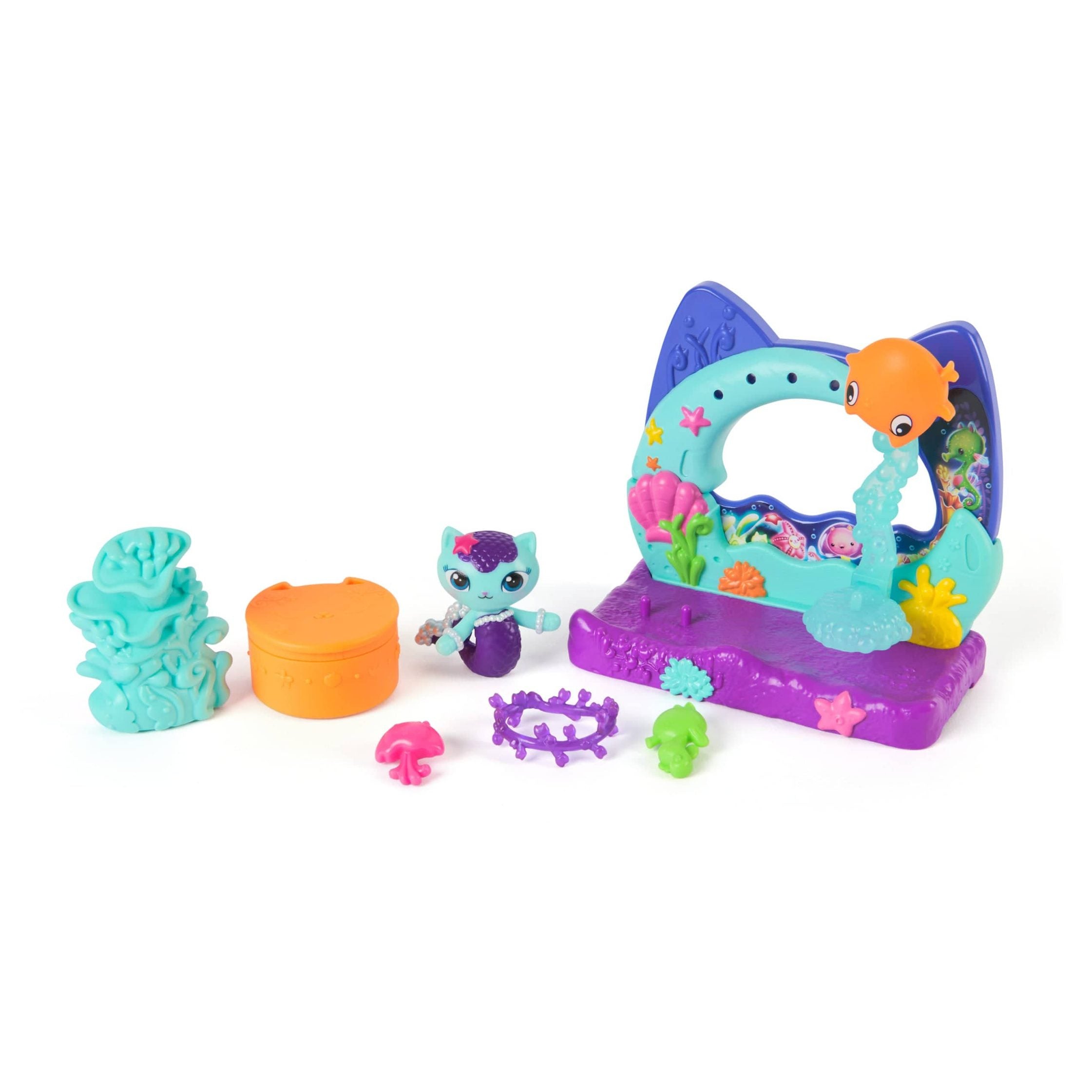Spin Master Gabby's Dollhouse Balcony Pack Aquarium Playset