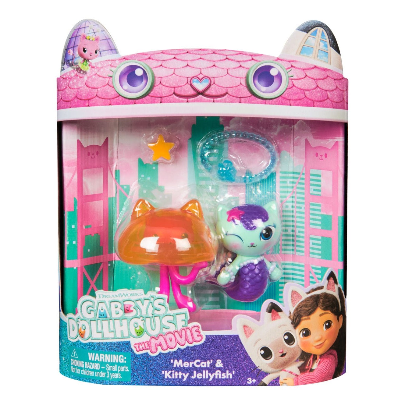 Spin Master Gabby's Dollhouse Movie Aquarium 2 Pack Playset