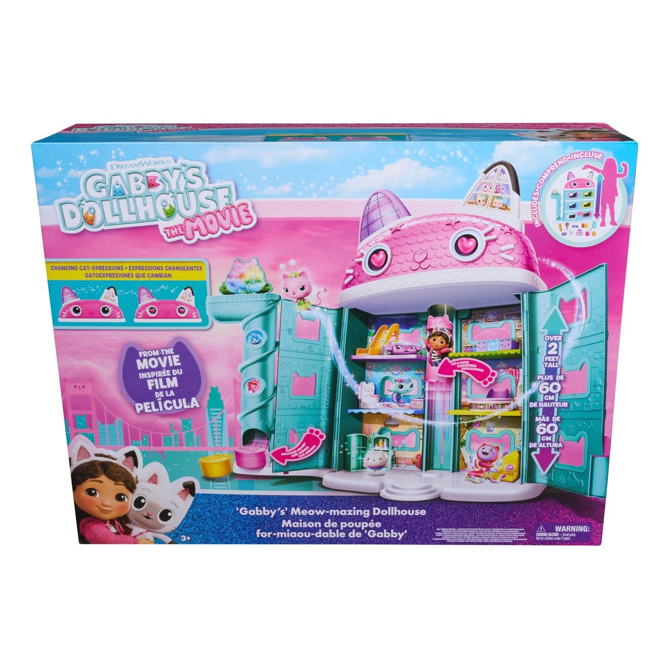 Spin Master Gabby's Dollhouse Movie Dollhouse Playset