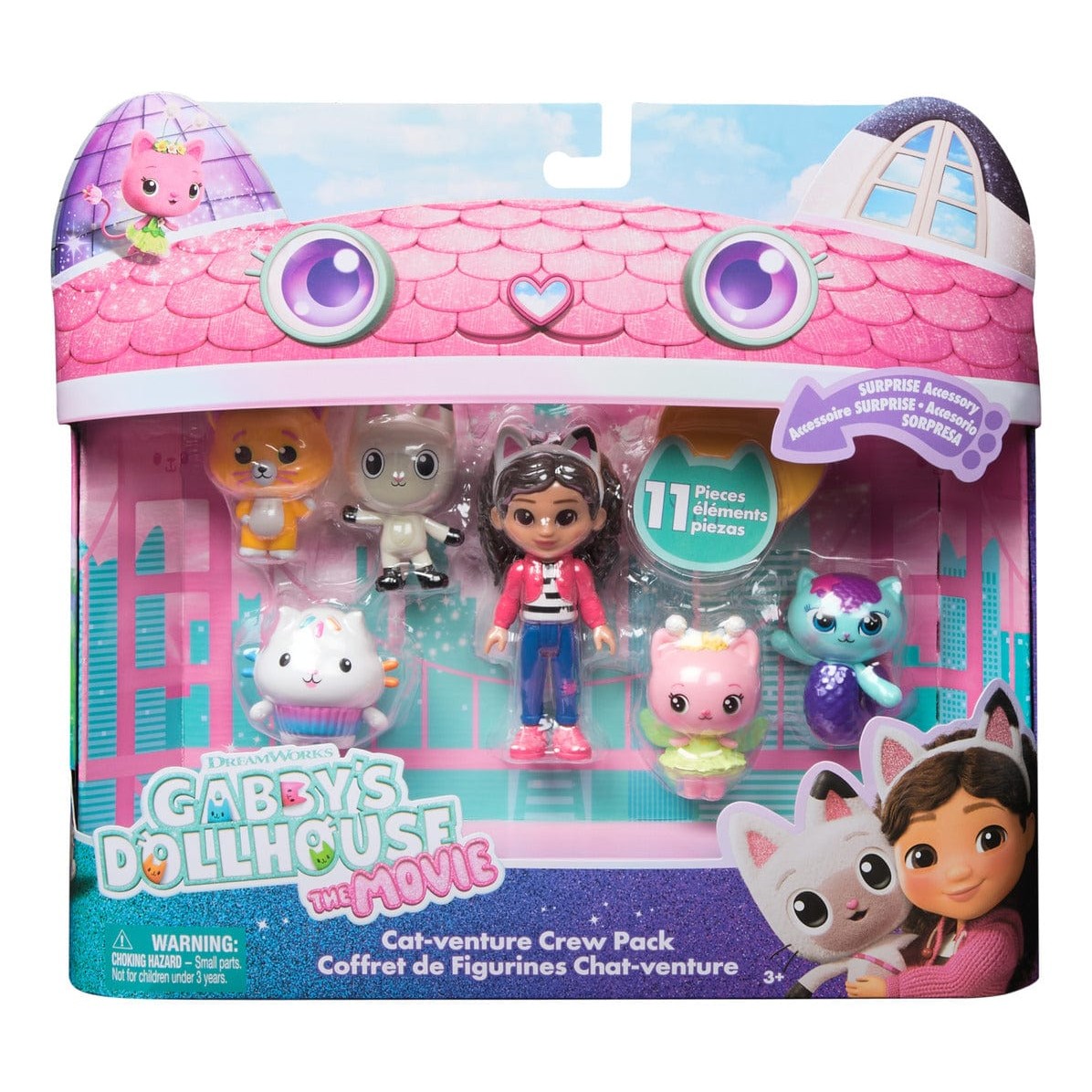 Spin Master Gabby's Dollhouse Movie Figure Giftset Collection