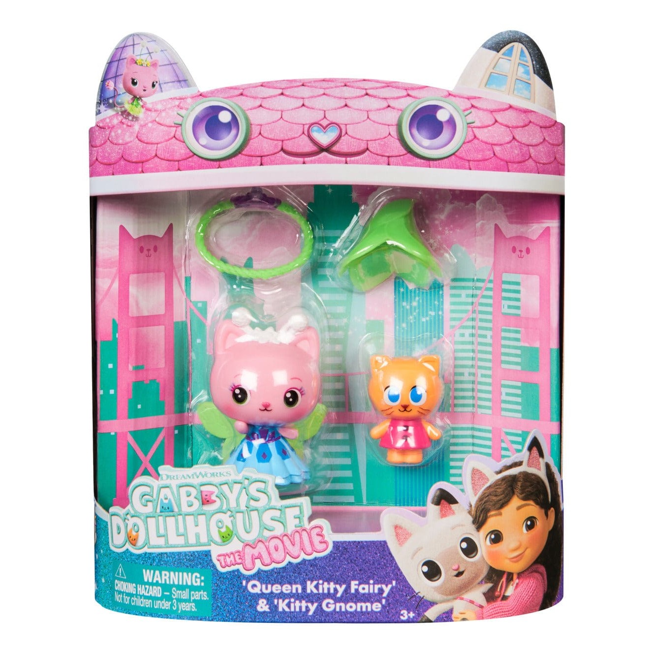 Spin Master Gabbys Dollhouse Movie Garden Set 2 Pack