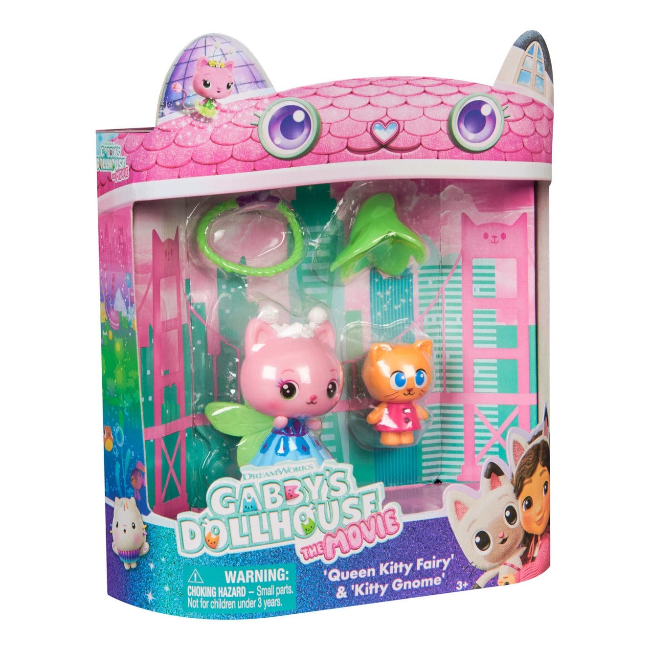 Spin Master Gabbys Dollhouse Movie Garden Set 2 Pack