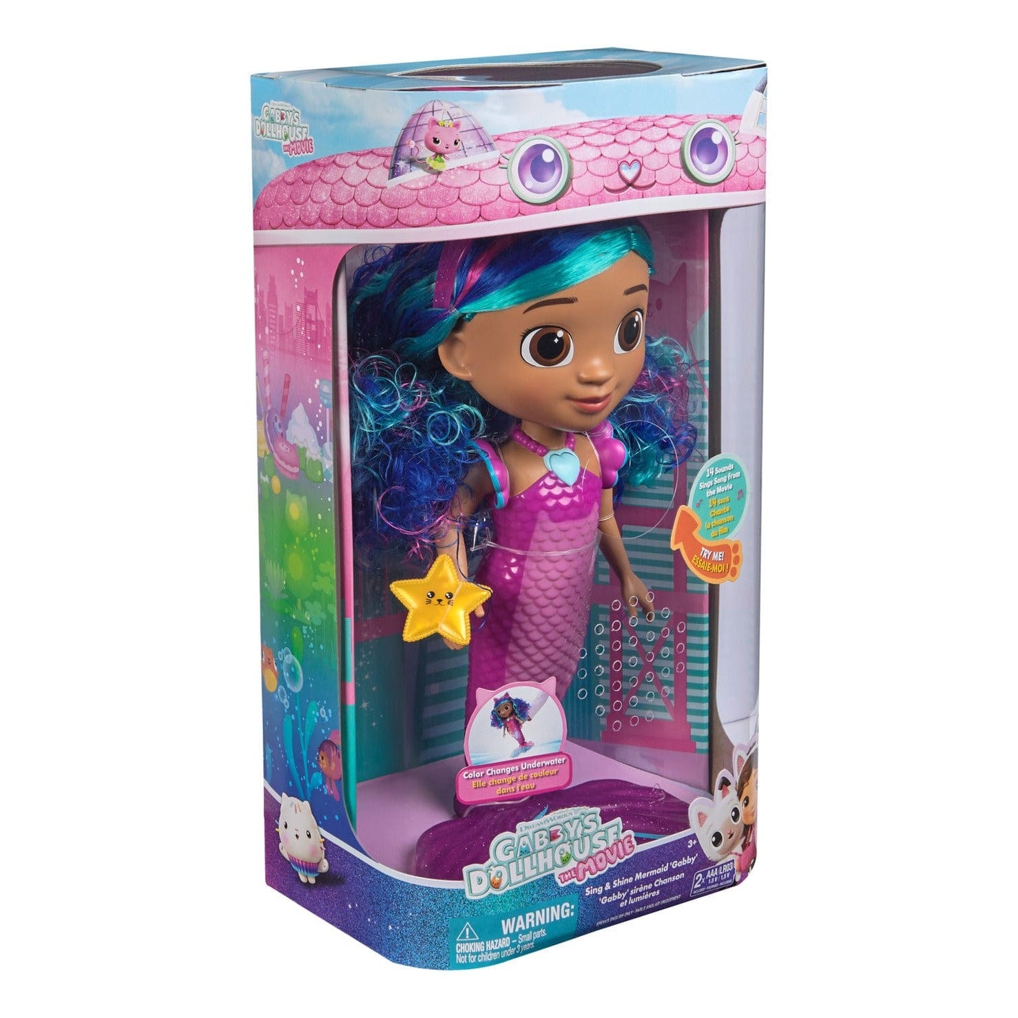 Spin Master Gabbys Dollhouse Movie Mermaid Doll Collectible