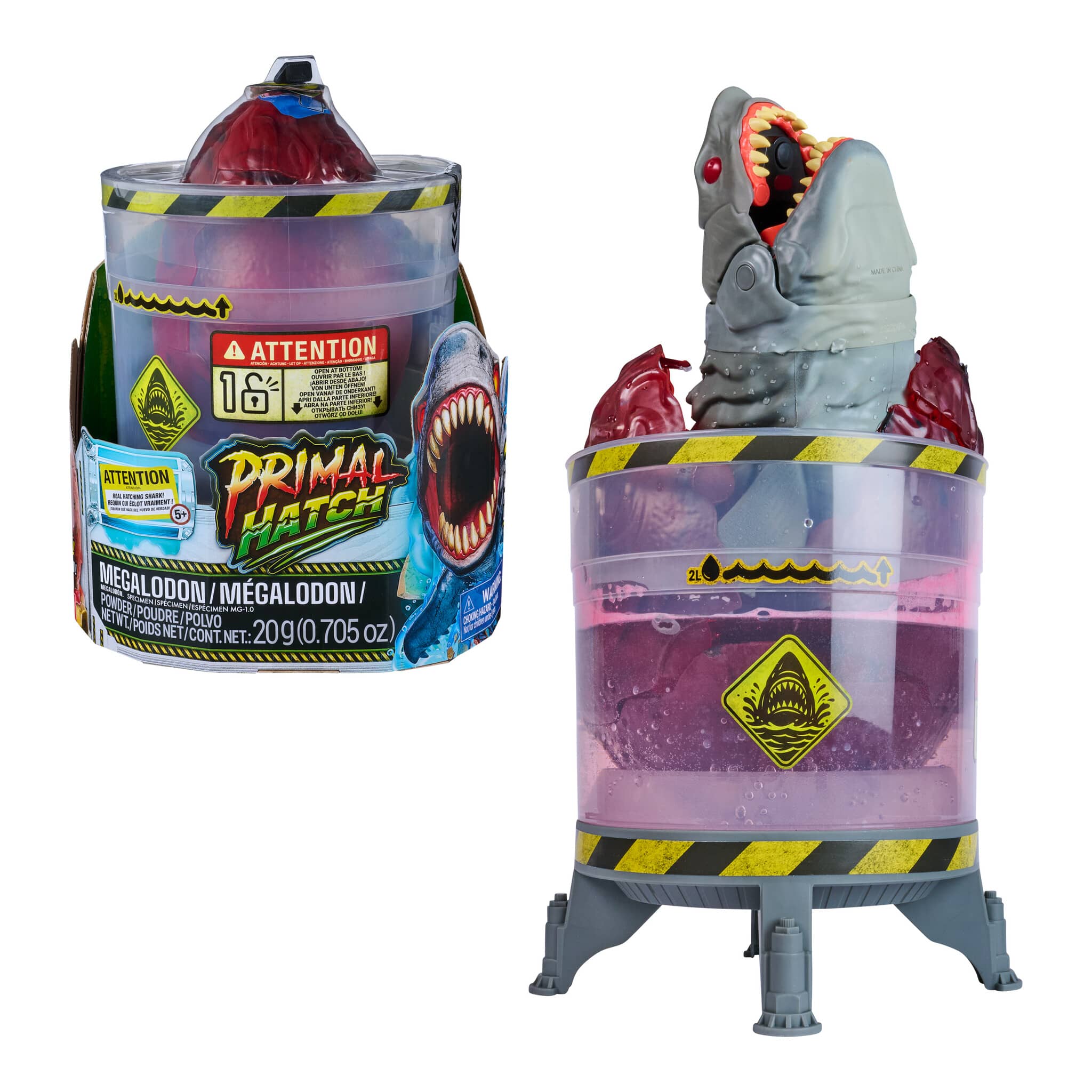 Spin Master Primal Hatch Megalodon Interactive Hatching Shark Toy