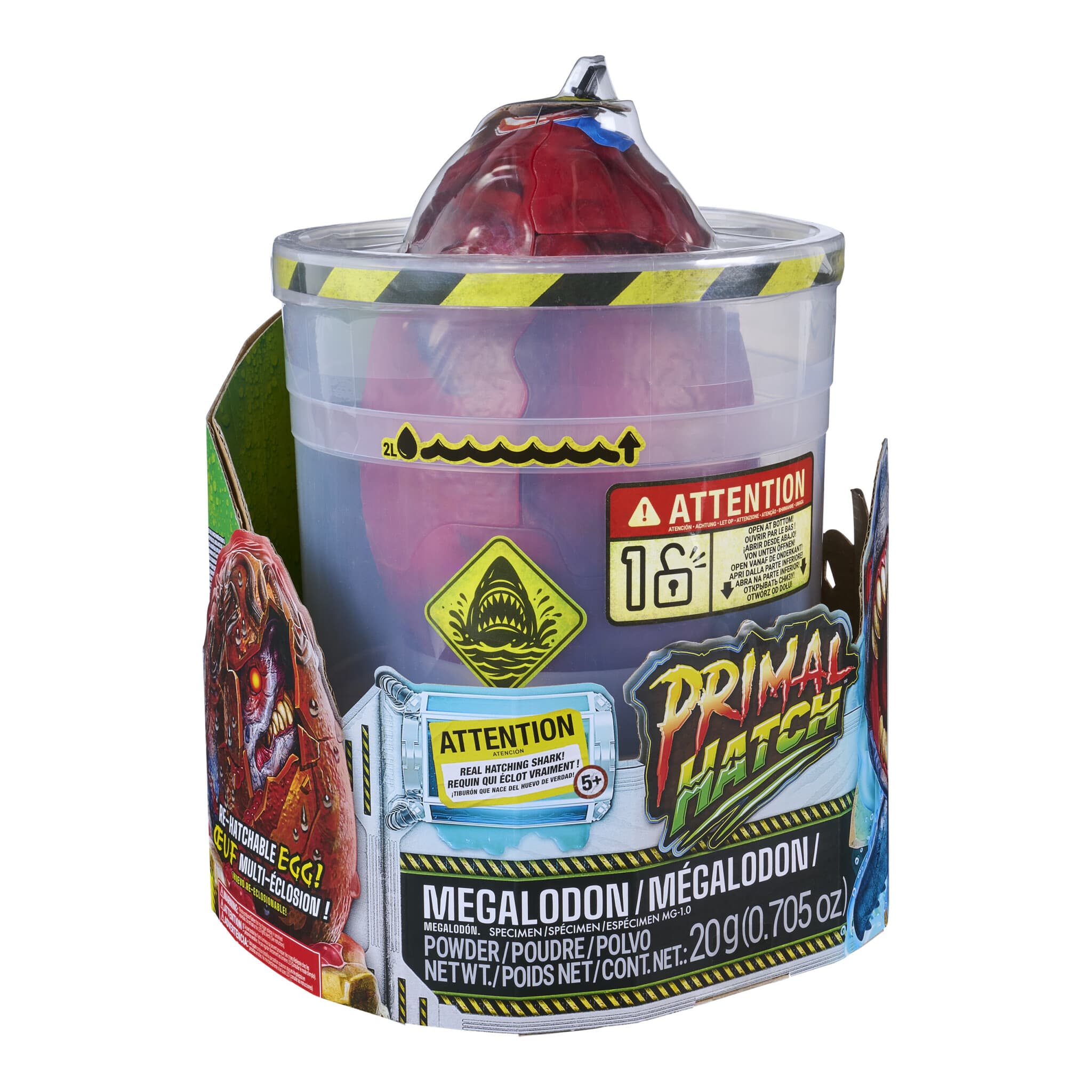 Spin Master Primal Hatch Megalodon Interactive Hatching Shark Toy