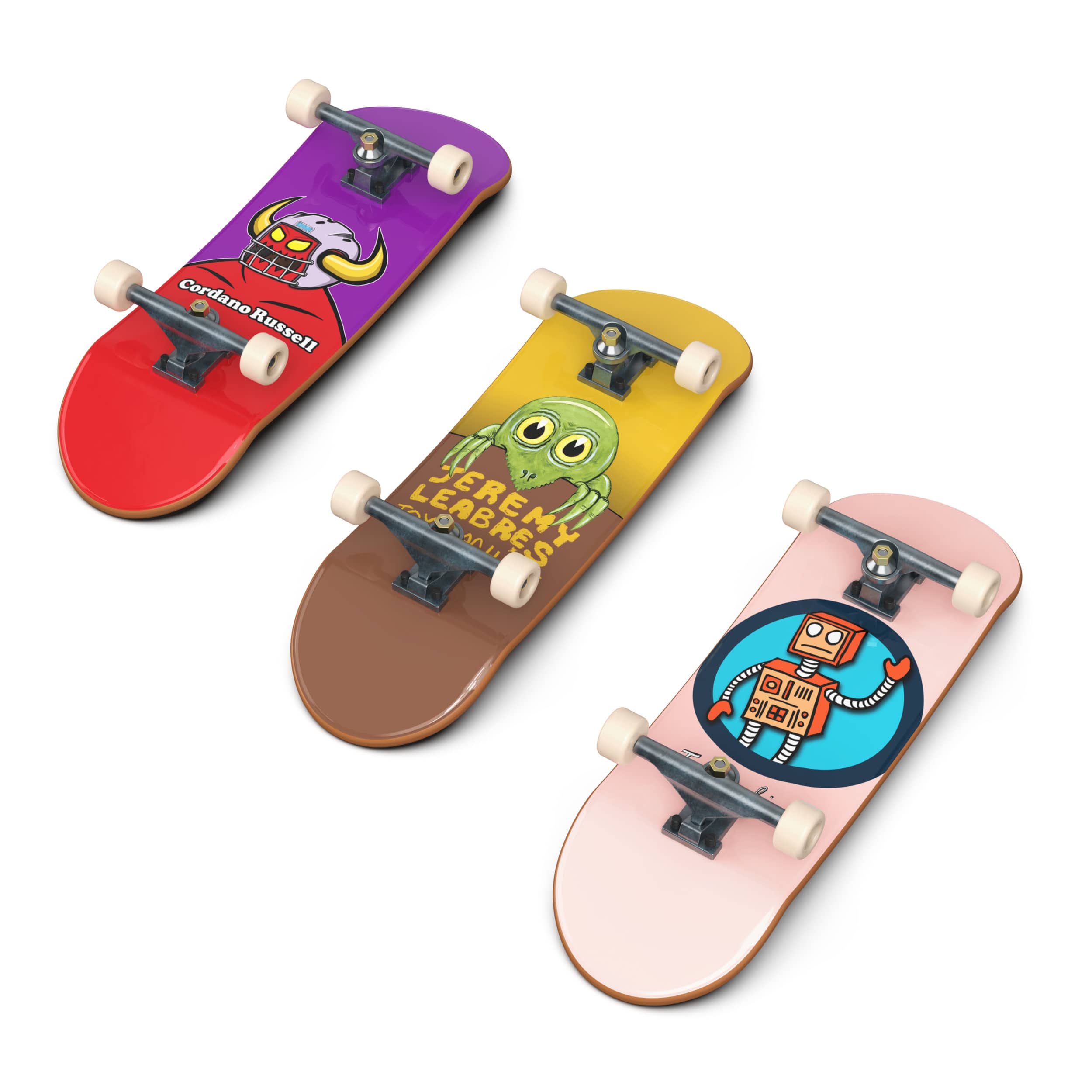 Tech Deck DGK Board Display Stand with 3 Fingerboards 681147131682