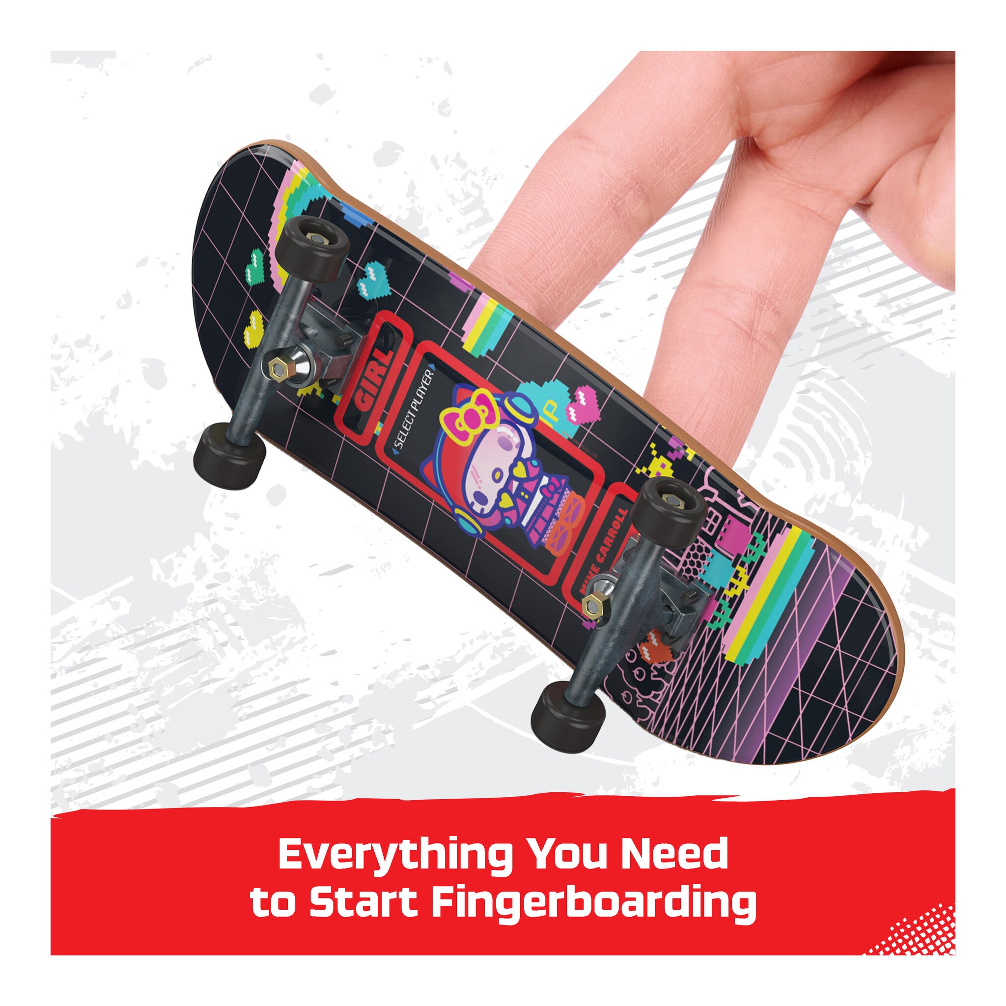 Tech Deck Hello Kitty SK8Shop Collab Pack 8-Pack Fingerboards