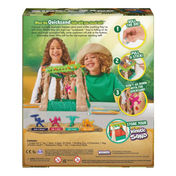 Spin Master: Kinetic Sand Sink & Sand Game 778988427040
