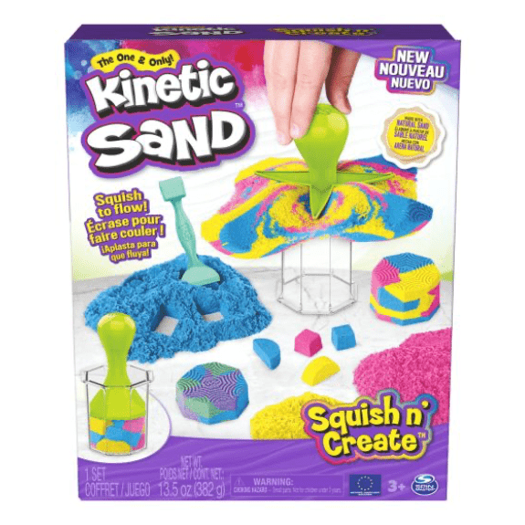 Spin Master: Kinetic Sand Squish 'n' Create 778988348109