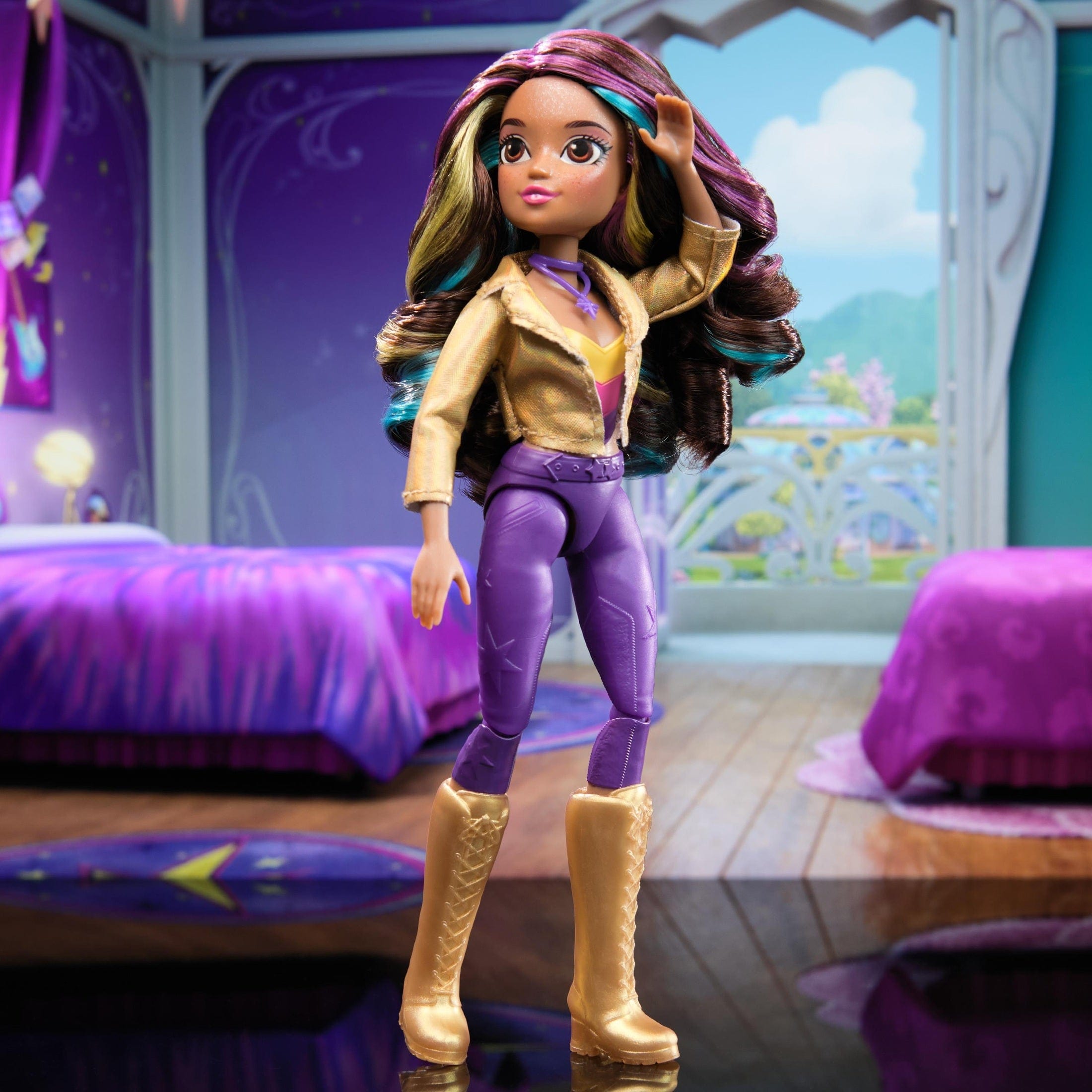 Unicorn Academy Deluxe Sophia Masquerade Doll Playset 778988454688