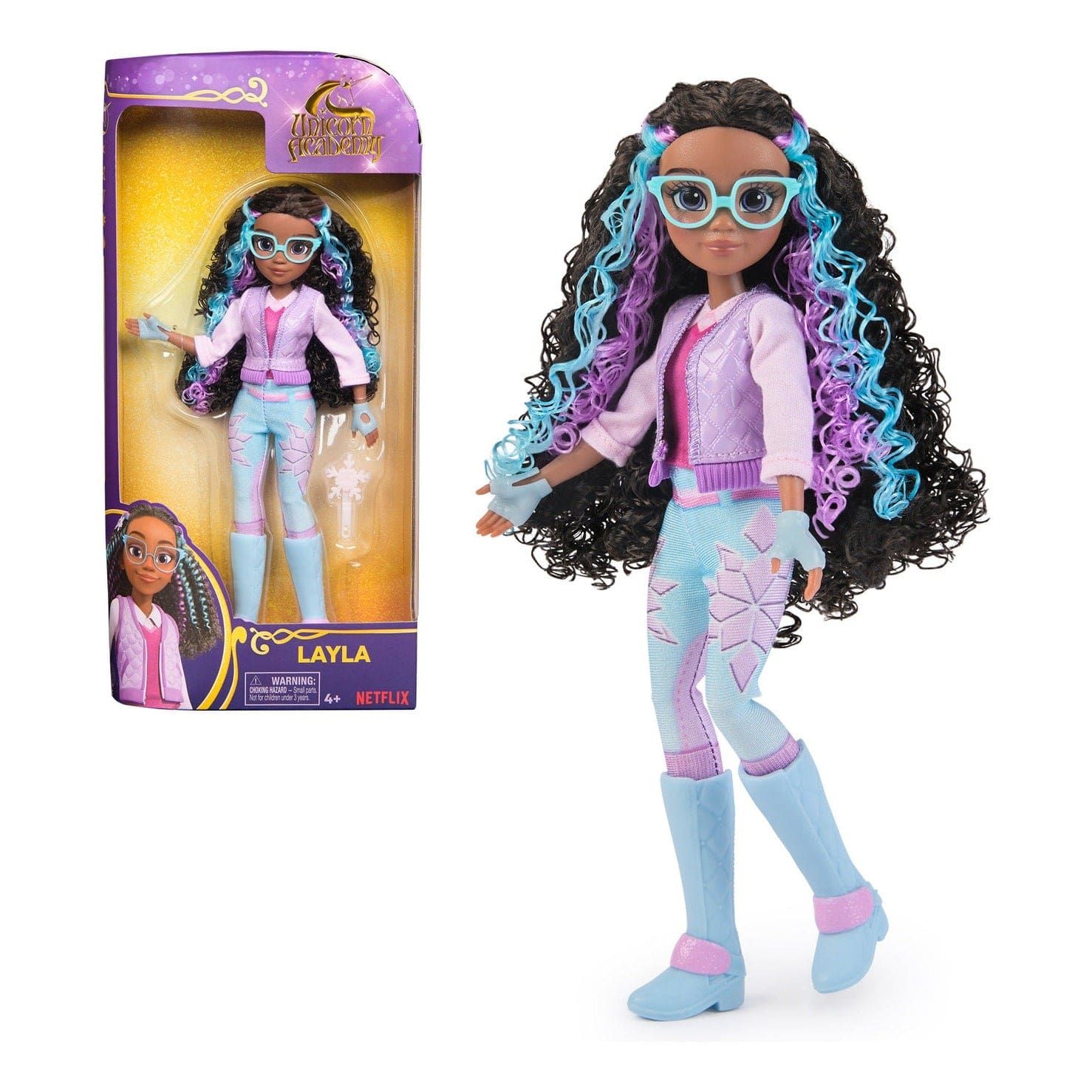 Unicorn Academy – Fashion Doll Layla Playset 681147036574