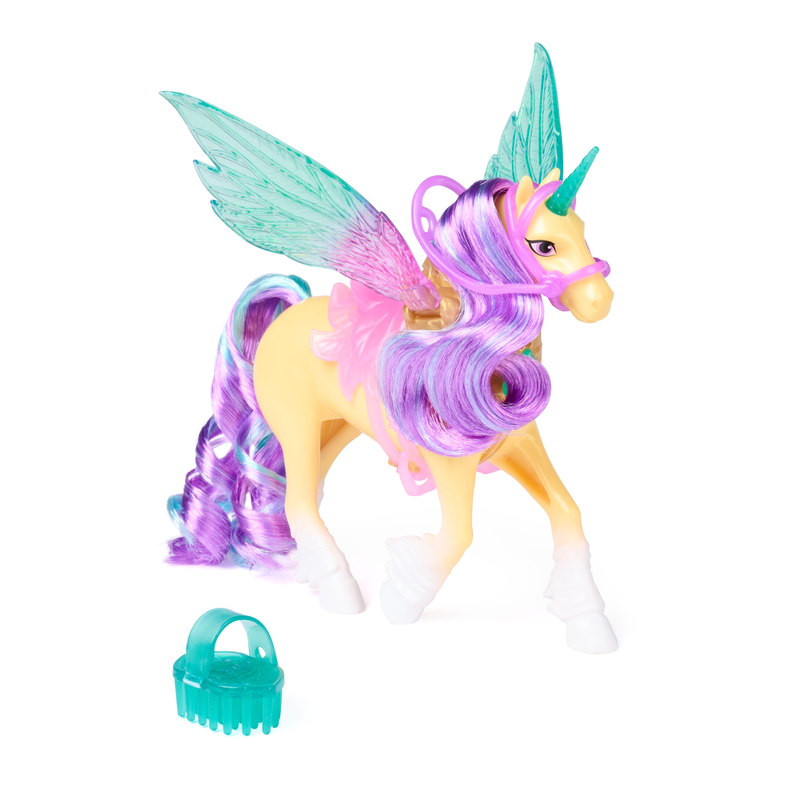 Unicorn Academy Wing Magic Ava & Leaf Doll and Unicorn Set 681147131187