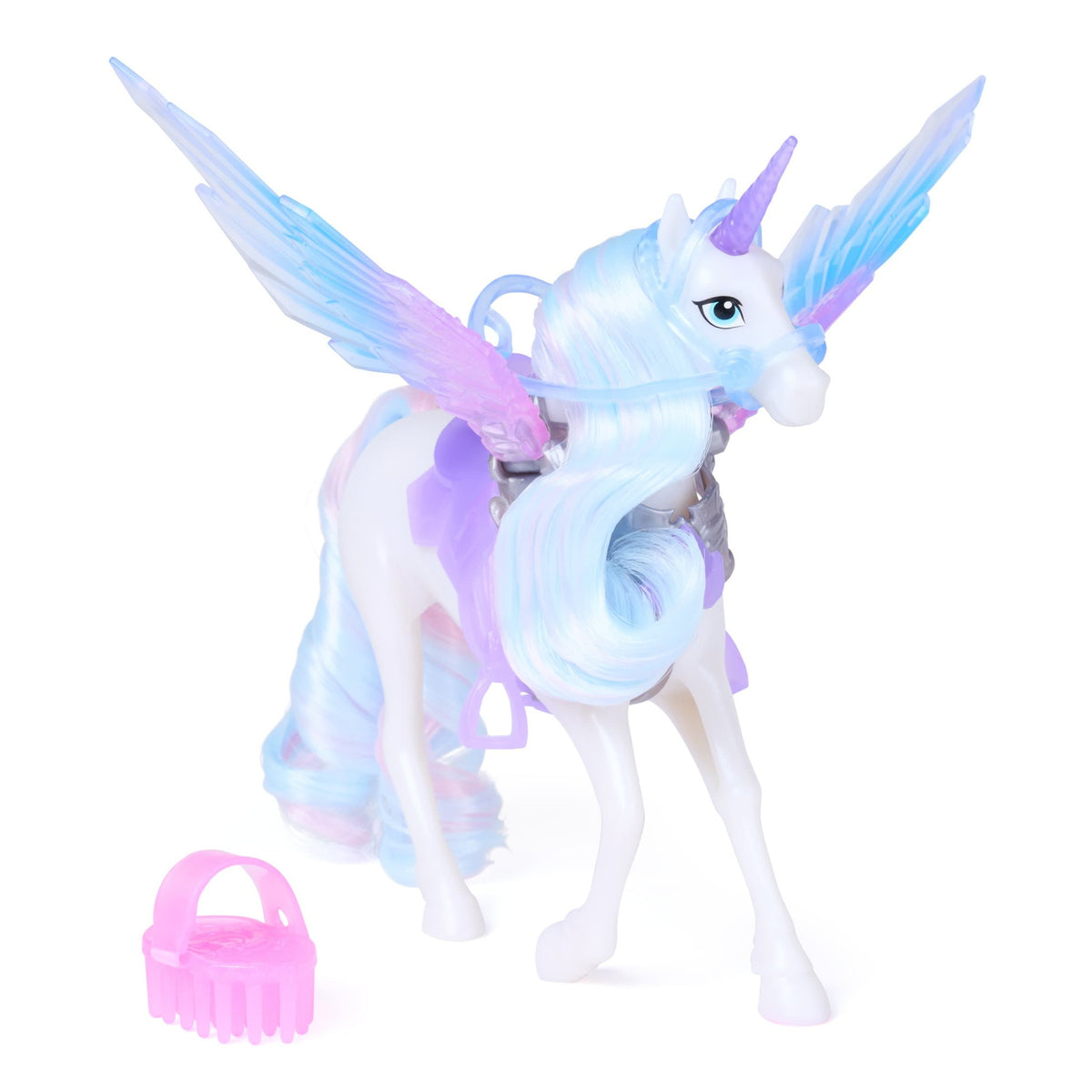 Unicorn Academy Wing Magic Layla & Glacier Doll and Unicorn Set 681147131163