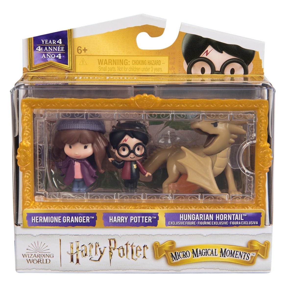 Wizarding World Collectibles Multipk Dragon Figure Set 681147046689