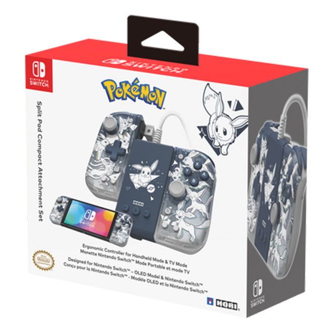 HORI Split Pad Compact Attachment Set – Eevee Evolutions for Nintendo Switch