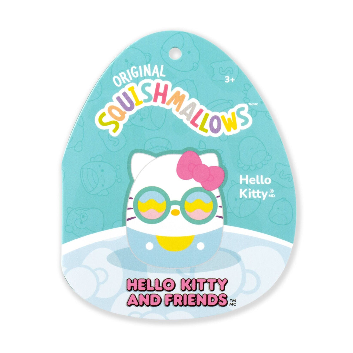 Hello Kitty and Friends Seize the Moment Squishmallow - 8-Inch Hello Kitty with Sunglasses 191726033226