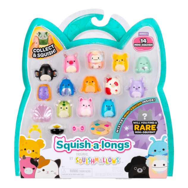 Squish-A-Longs 14 Pack Style 1 W4