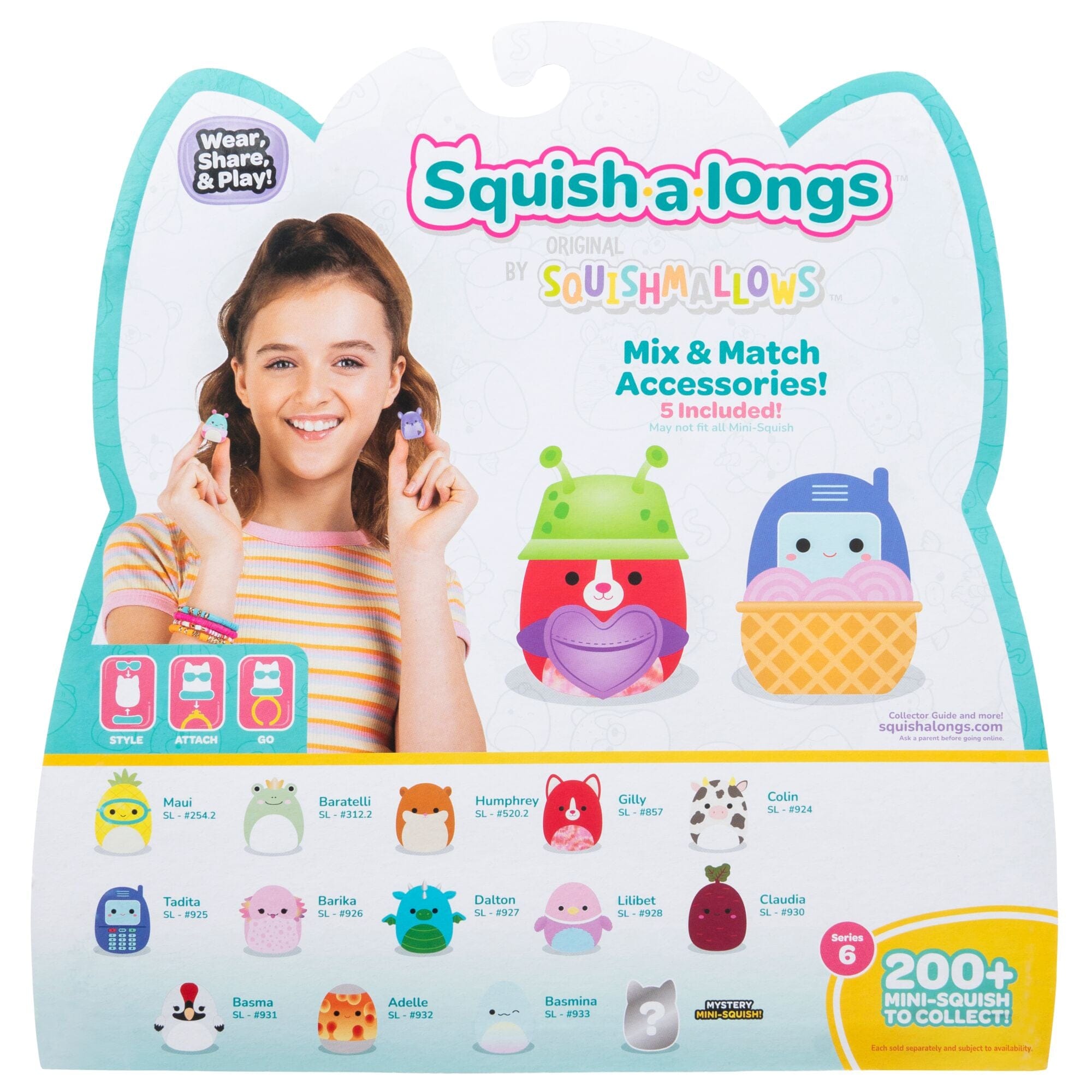 Squish-a-longs - 14 Pack (Style 1) Wave 5
