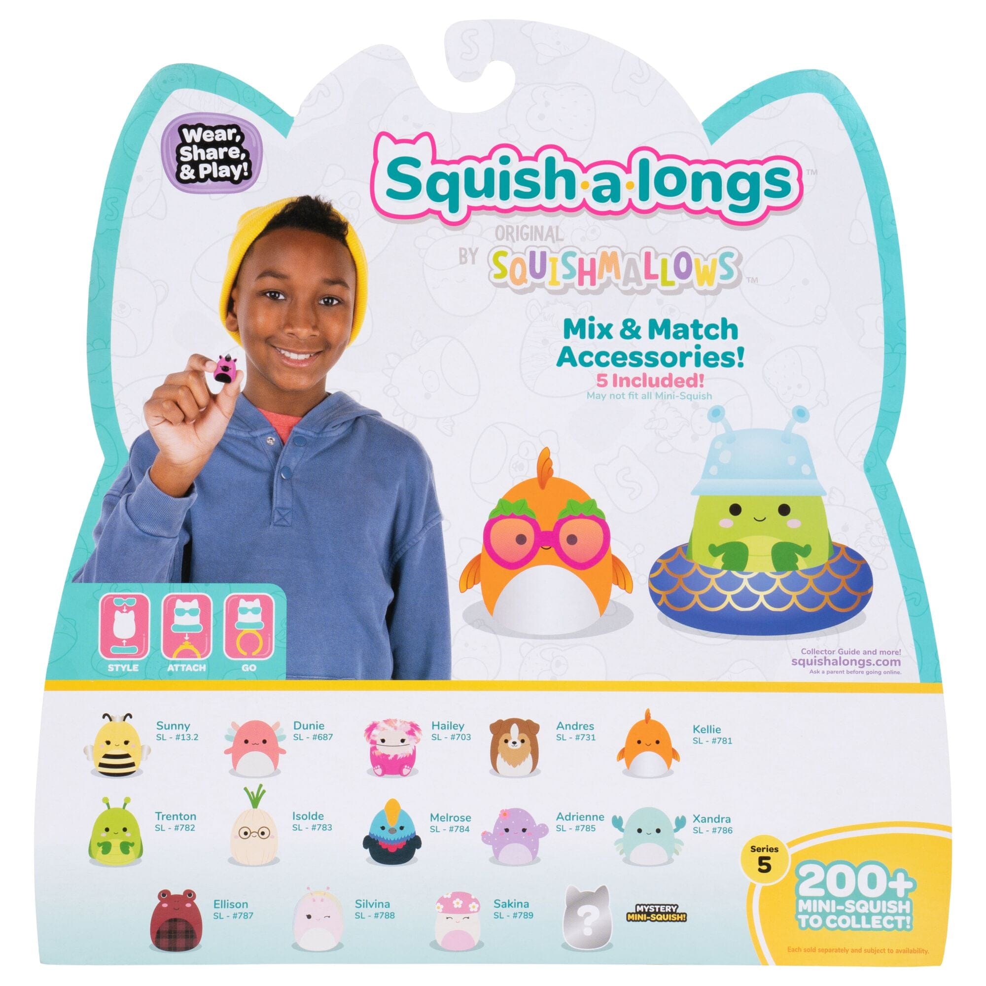 Squish-a-longs - 14 Pack (Style 2) Wave 5