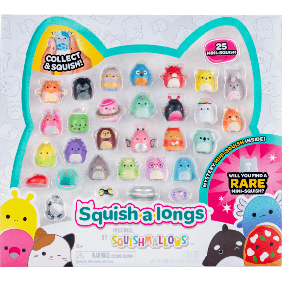 Squish-A-Longs 25 Pack Style 1 W3 191726755302