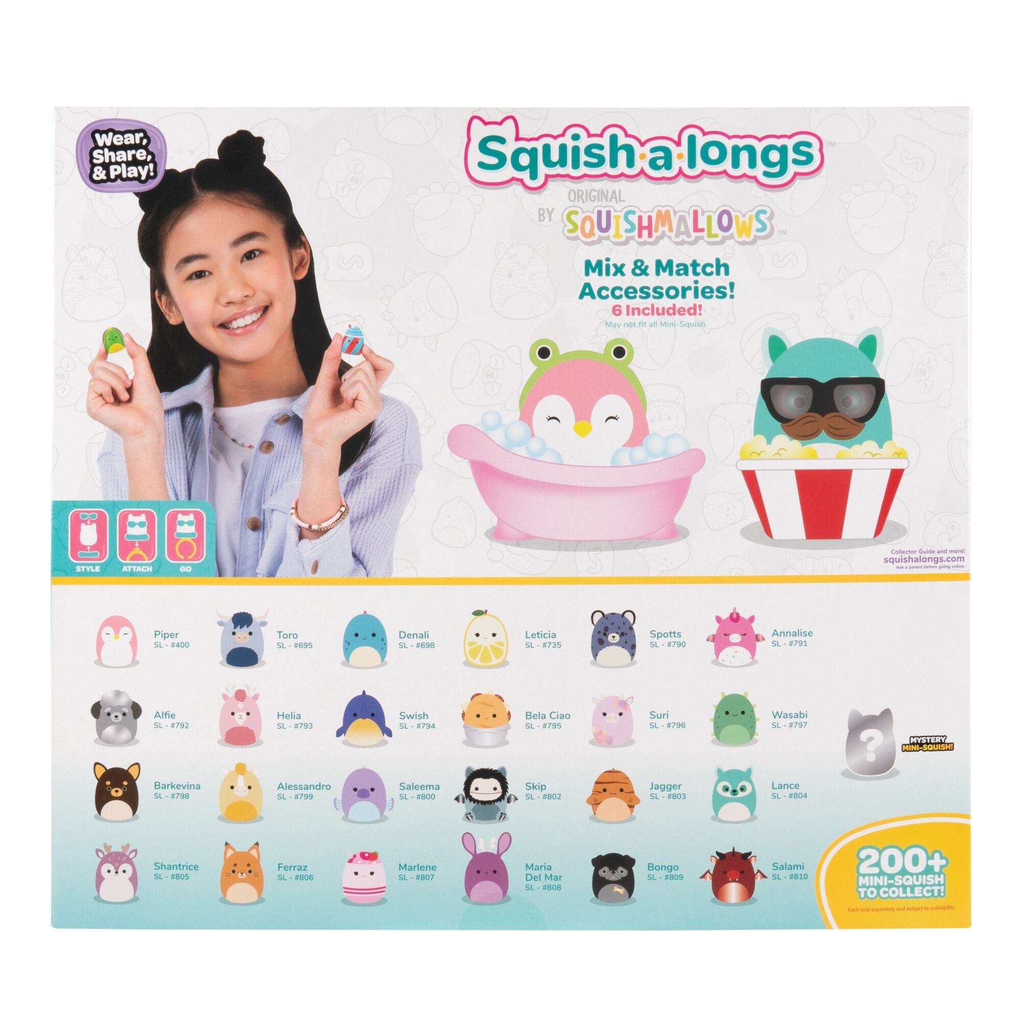 Squish-a-longs - 25 Pack (Style 1) Wave 5