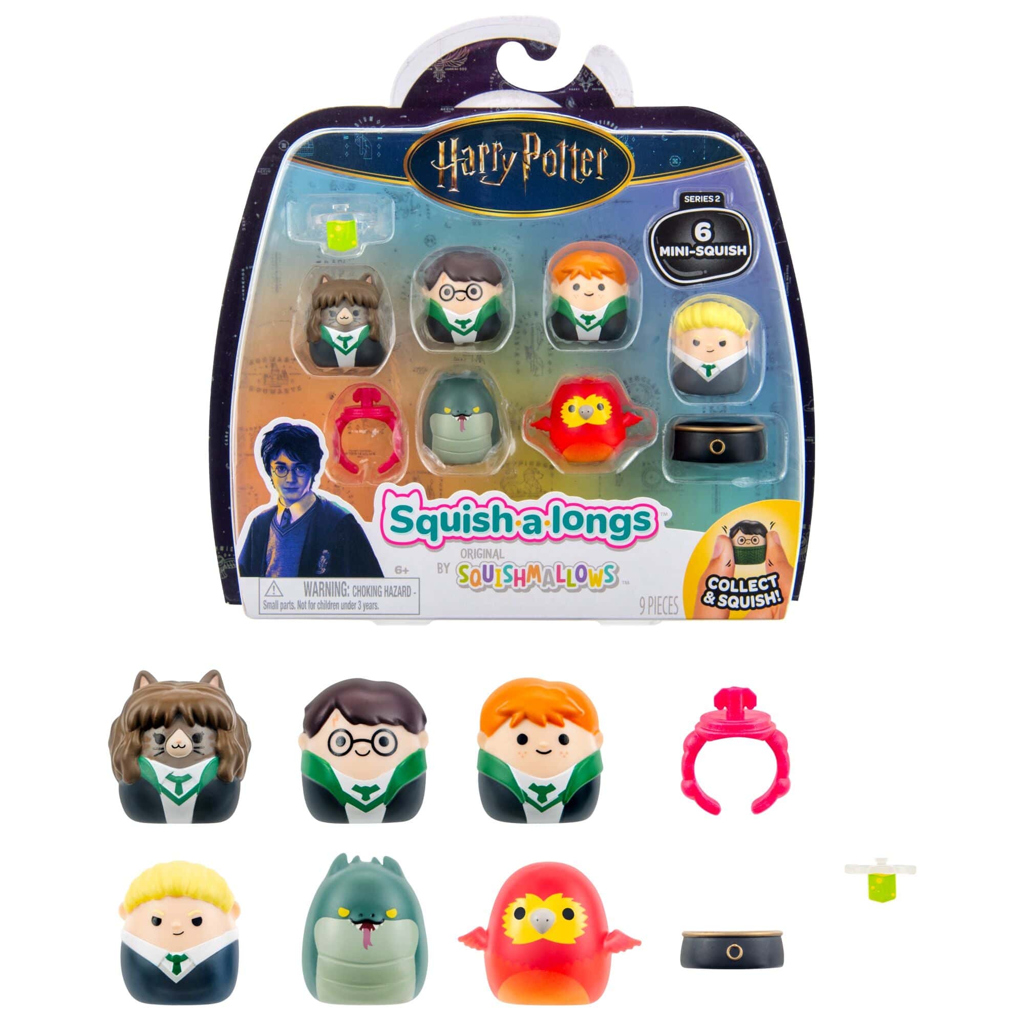 Squish-a-longs - Harry Potter 6 Pack (Style 2) Wave