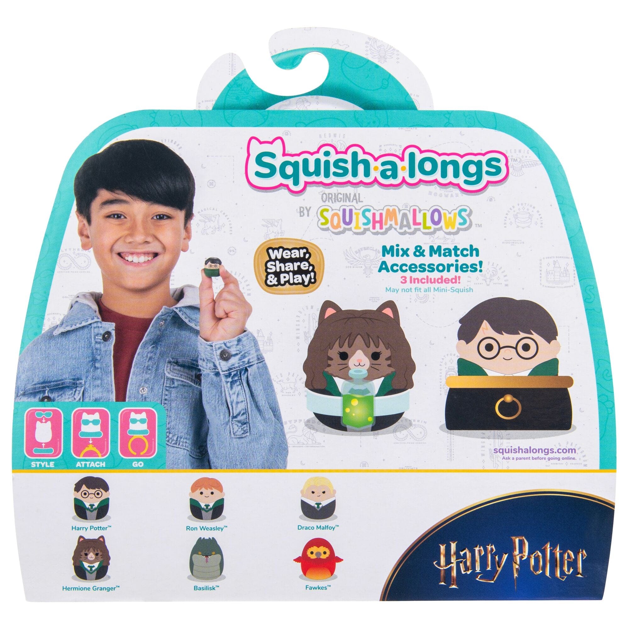 Squish-a-longs - Harry Potter 6 Pack (Style 2) Wave