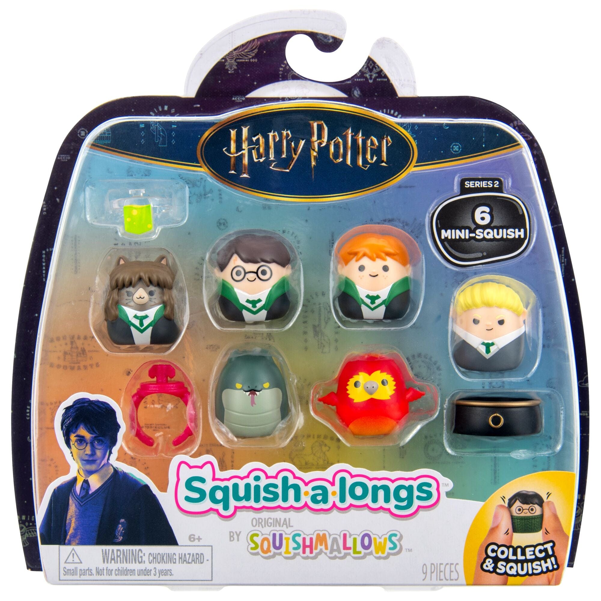 Squish-a-longs - Harry Potter 6 Pack (Style 2) Wave