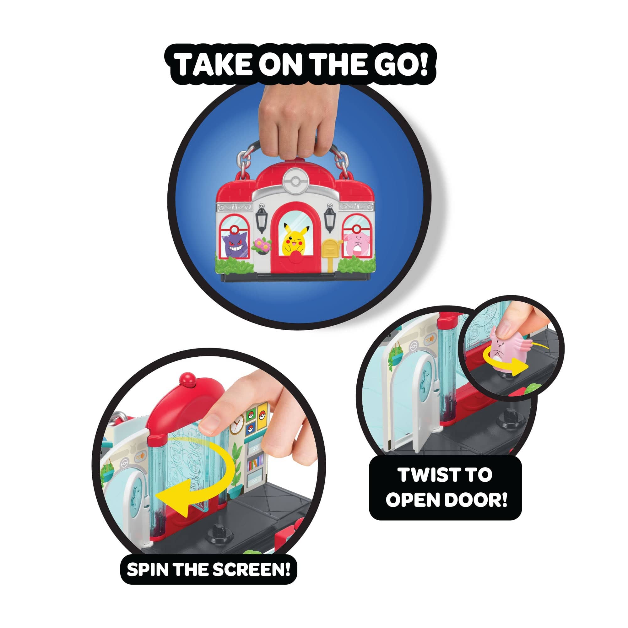 Squish-a-longs - Pokemon Center Medium Playset Wave 1