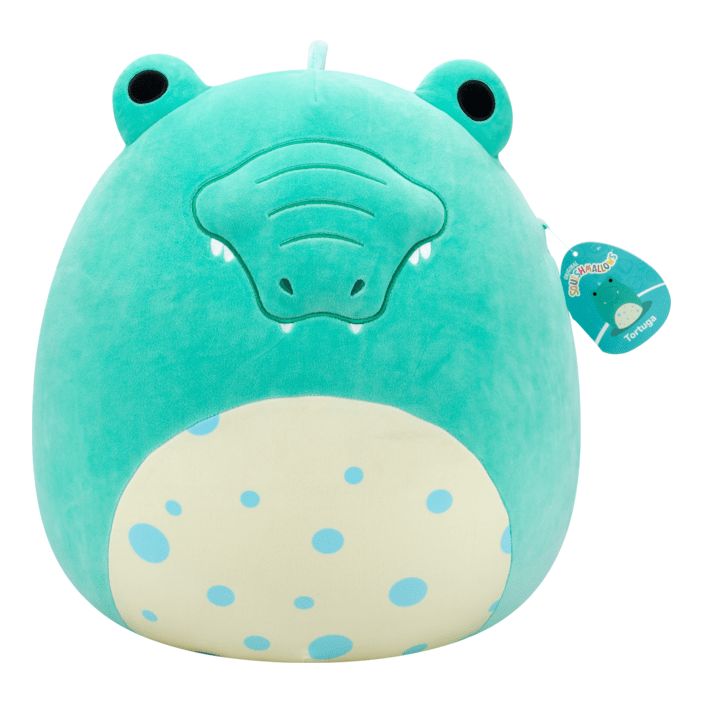 Squishmallow 16in Tortuga the Teal Alligator
