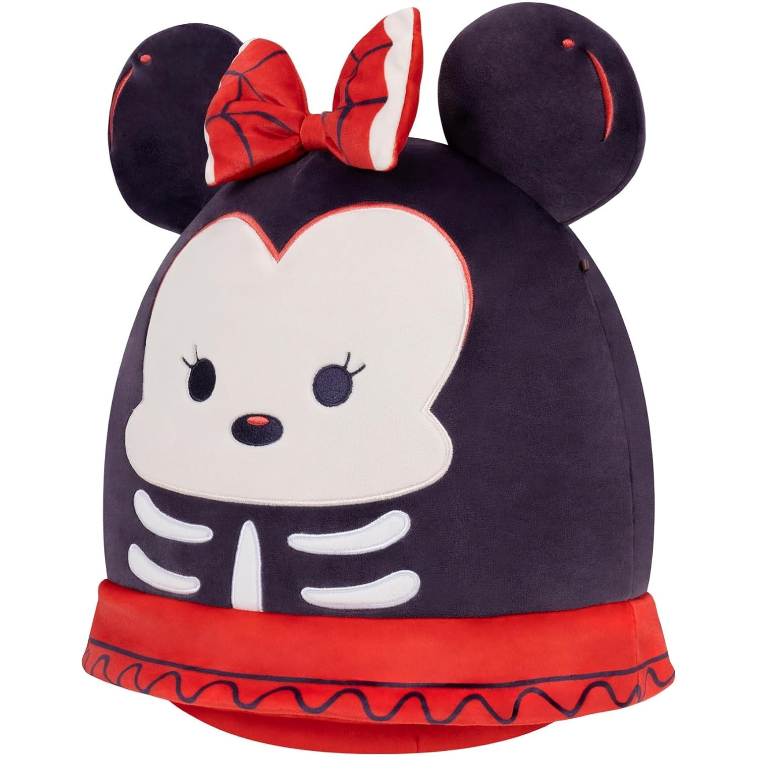 Squishmallow 8" Disney Halloween Plush - Skeleton Minnie Mouse