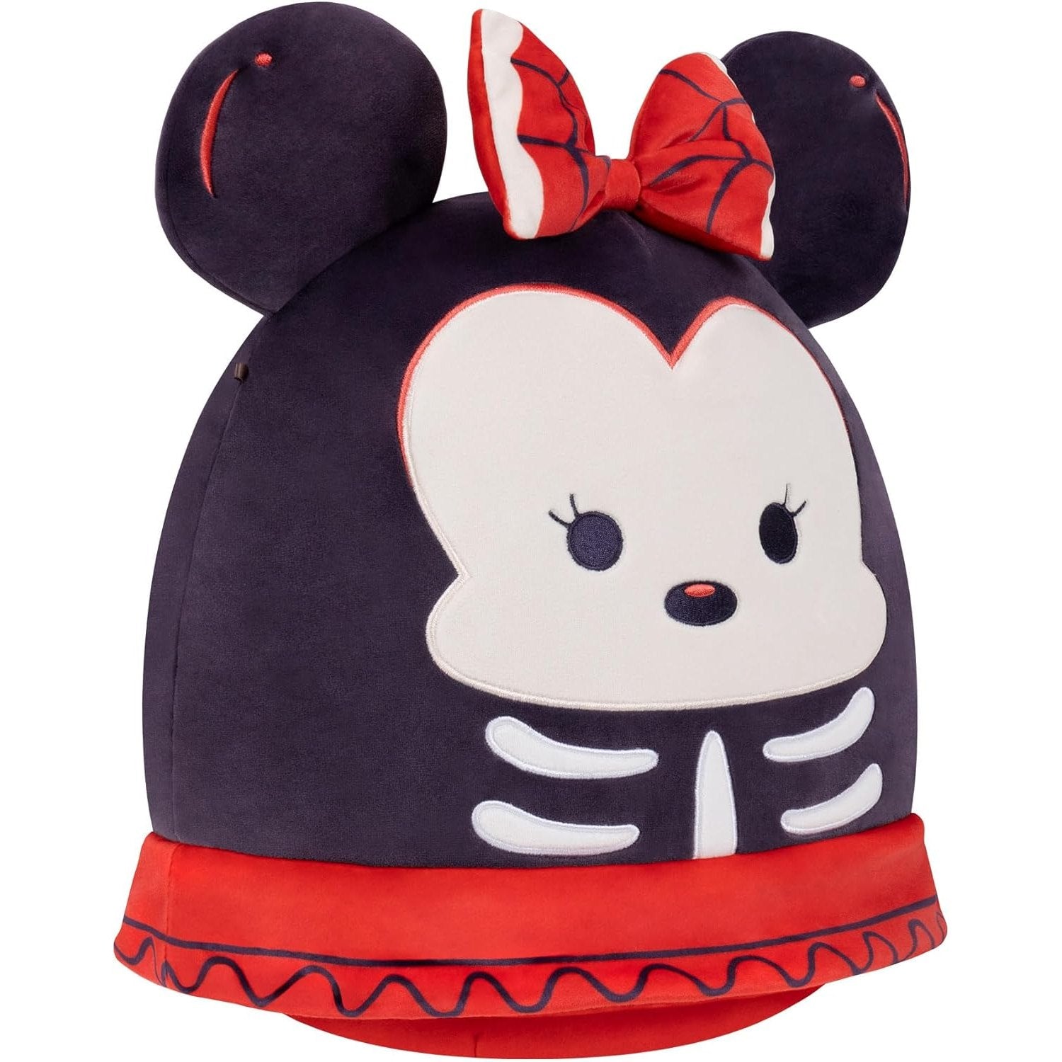 Squishmallow 8" Disney Halloween Plush - Skeleton Minnie Mouse
