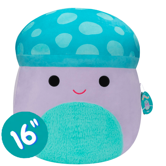 Squishmallow Kellytoy Plush 16" Pyle the Mushroom 196566215061