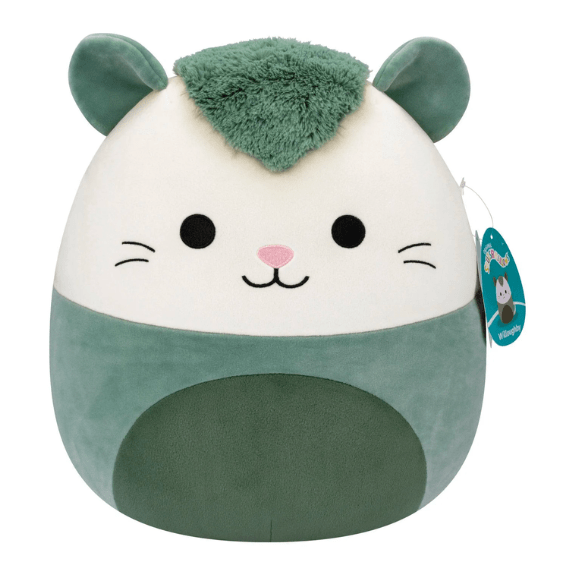 Squishmallow Kellytoy Plush 16" Willoughby The Green Possum 196566215047