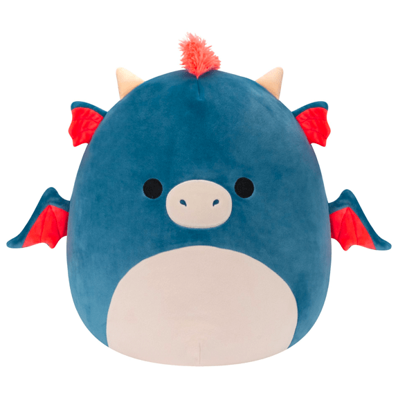 Squishmallow Kellytoy Plush 20" Carin the Blue & Orange Dragon 196566215252