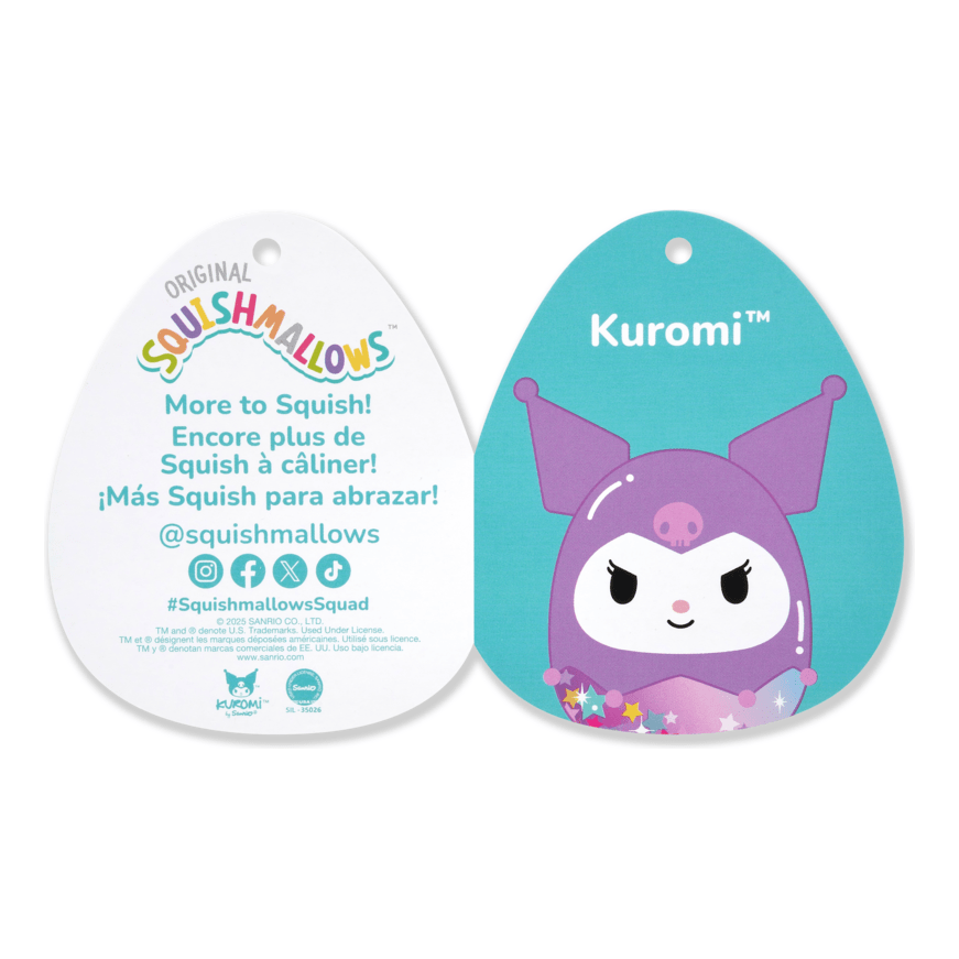 Squishmallows 10 Inch Hello Kitty Kuromi 196566446441