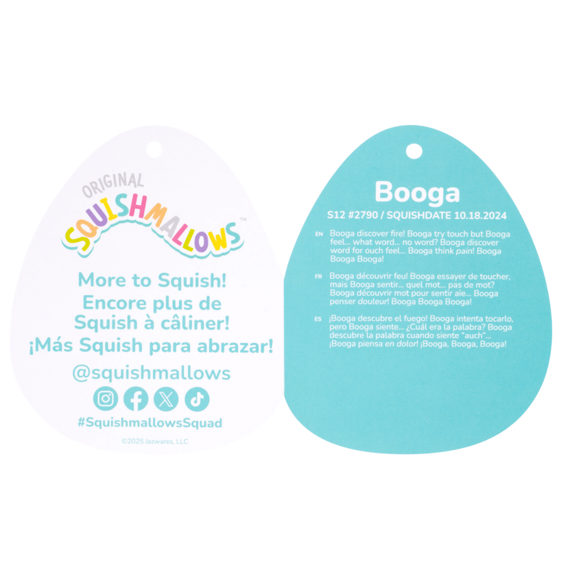 Squishmallows 12 Inch Grey Ogre Plush Toy Official Licensed