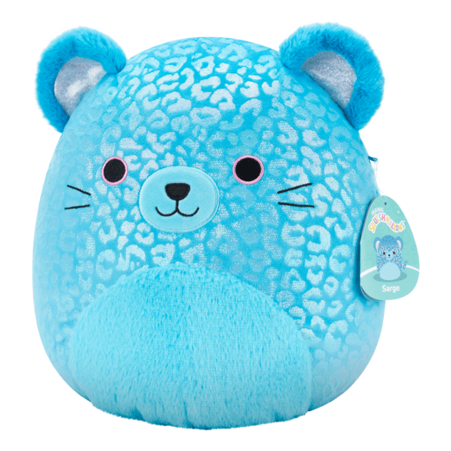 Squishmallows 12 Inch Sarge The Blue Jaguar 191726853602