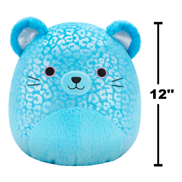 Squishmallows 12 Inch Sarge The Blue Jaguar 191726853602