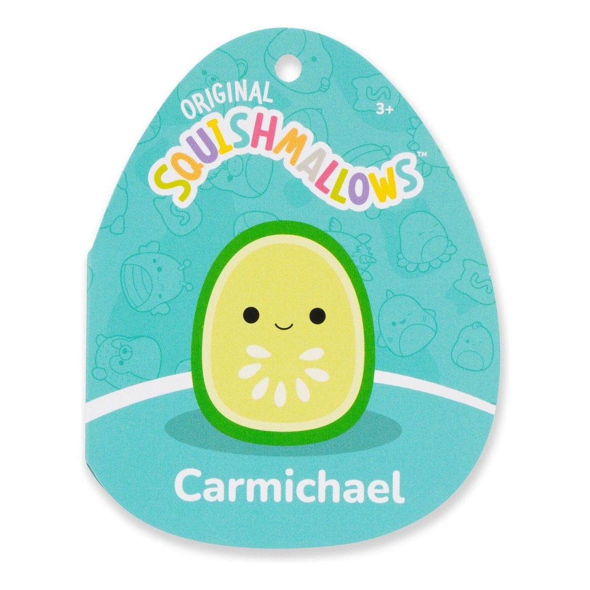 Squishmallows -12in Carmichael the Cucumber Slice 196566453289