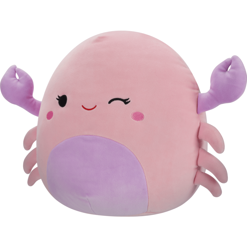 Squishmallows 12in Cosmina the Pink Crab Soft Plush