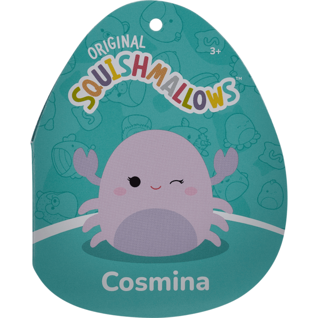 Squishmallows 12in Cosmina the Pink Crab Soft Plush