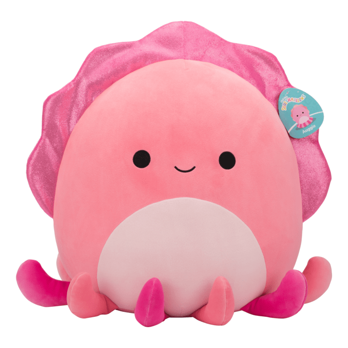 Squishmallows 16 Inch Auggie the Pink Cuttlefish