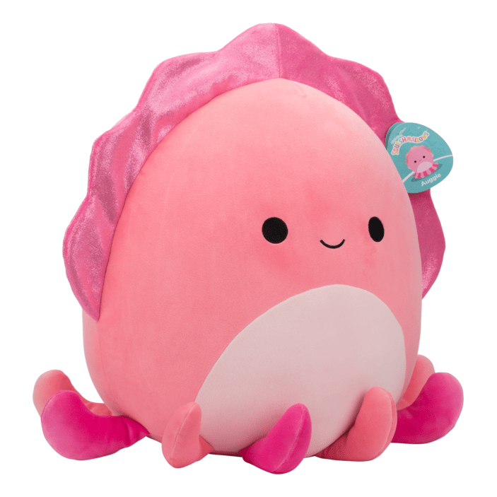 Squishmallows 16 Inch Auggie the Pink Cuttlefish