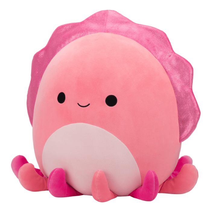Squishmallows 16 Inch Auggie the Pink Cuttlefish