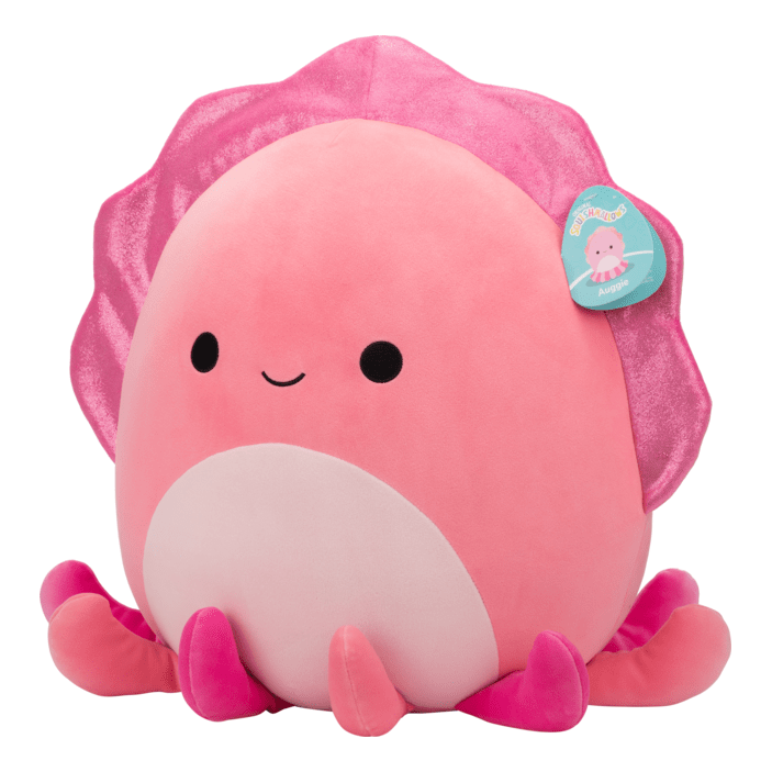 Squishmallows 16 Inch Auggie the Pink Cuttlefish