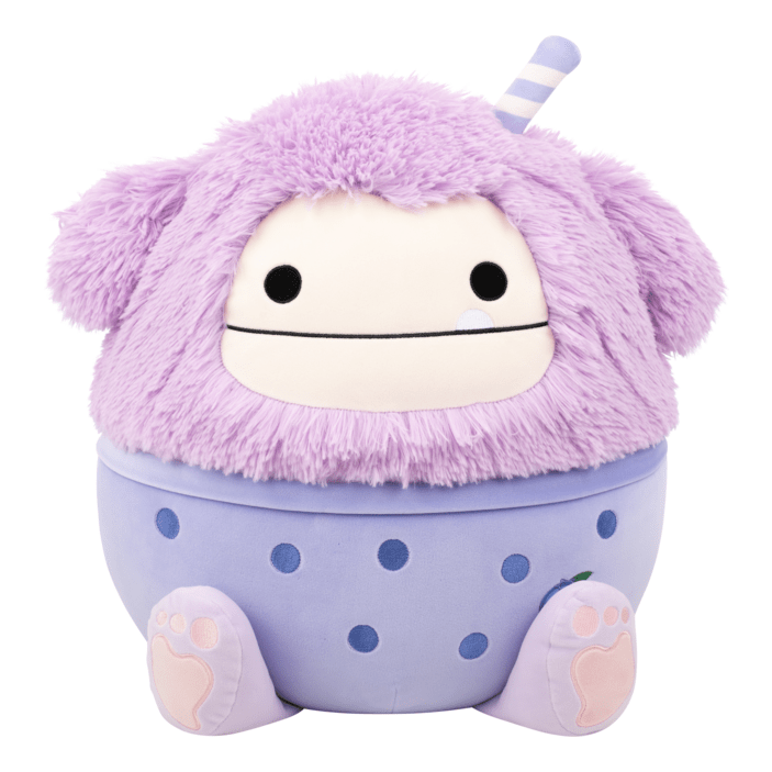 Squishmallows 16in Dilka the Lavender Bigfoot Soft Plush Toy