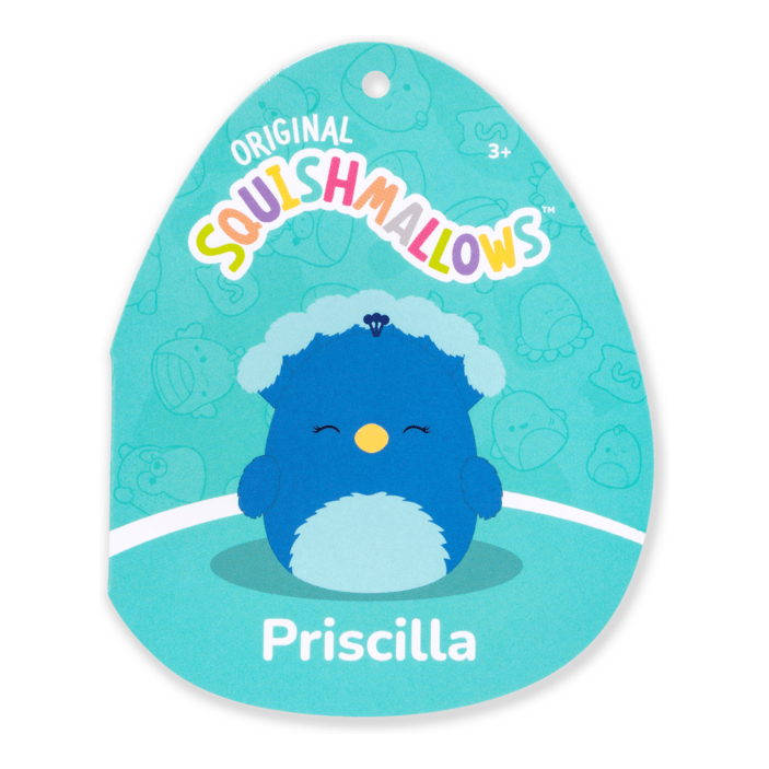 Squishmallows - 16in Priscilla the Blue Peacock