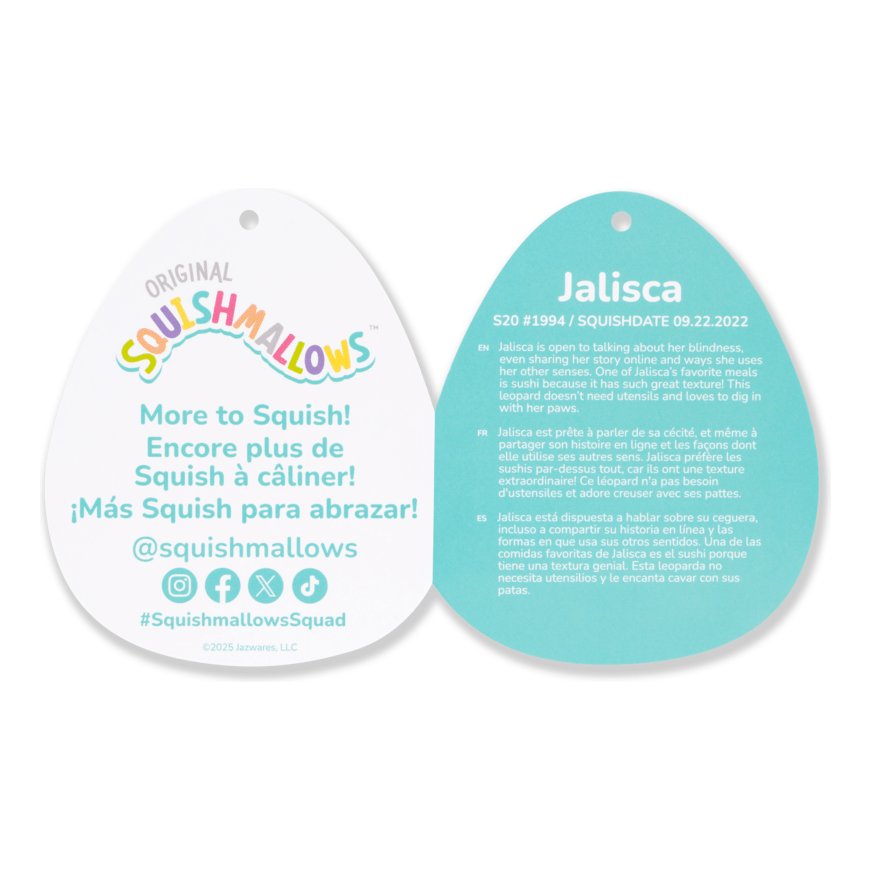 Squishmallows 20 Inch Jalisca Pink Cheetah Plush Toy