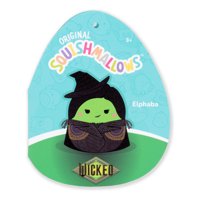 Squishmallows 8in Gershwin Hero Elphaba Soft Plush Toy